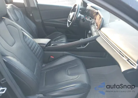 2021 Hyundai Elantra Hybrid Limited from USA, damaged, VIN KMHLN4AJ8MU005762